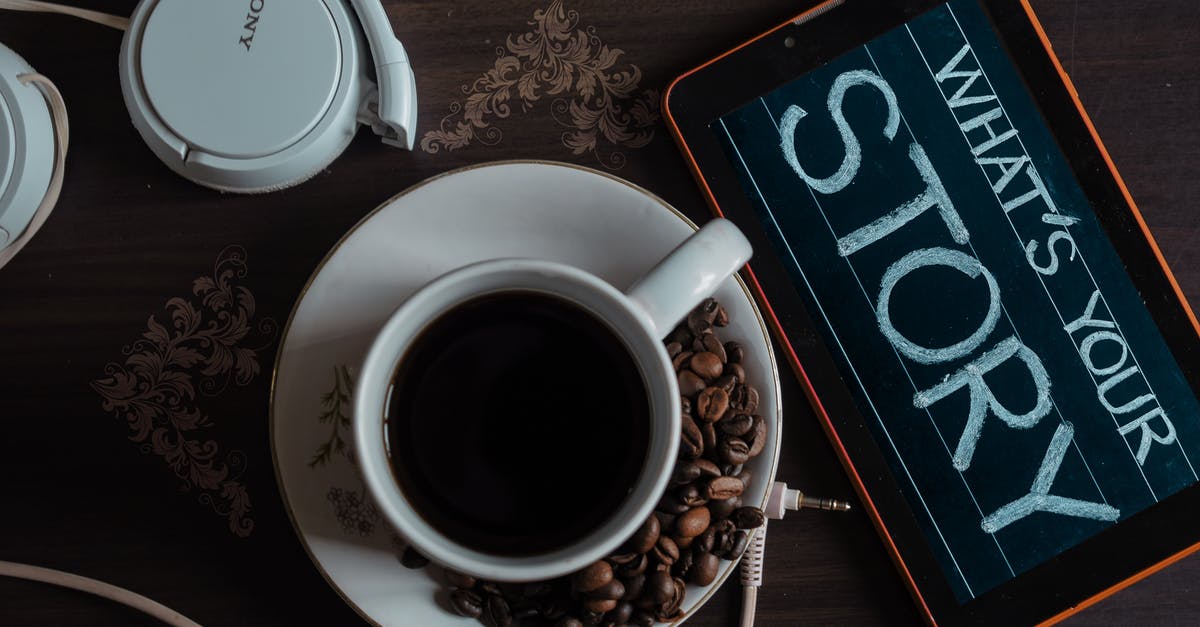 1080p on 4K display - Top View Photo of Coffee Near Tablet 1080p on 4K display - Top View Photo of Coffee Near Tablet