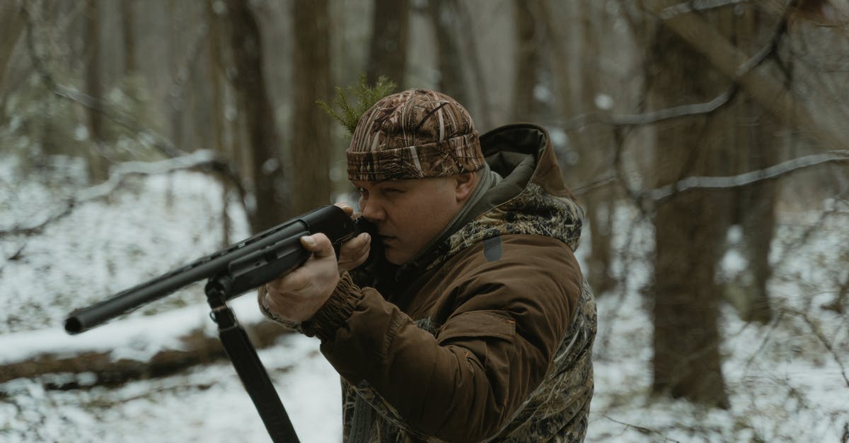 .50 Cal Hunting Rifle doing WAY more damage than other guns? - Armed Man Shooting in the Woods .50 Cal Hunting Rifle doing WAY more damage than other guns? - Armed Man Shooting in the Woods