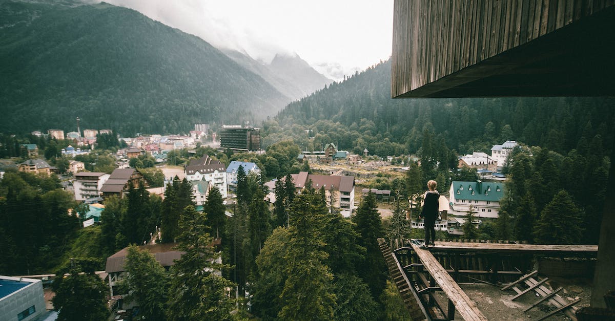 8 Bit Mirror's Edge - Scenic View of a Woman Standing on the Edge