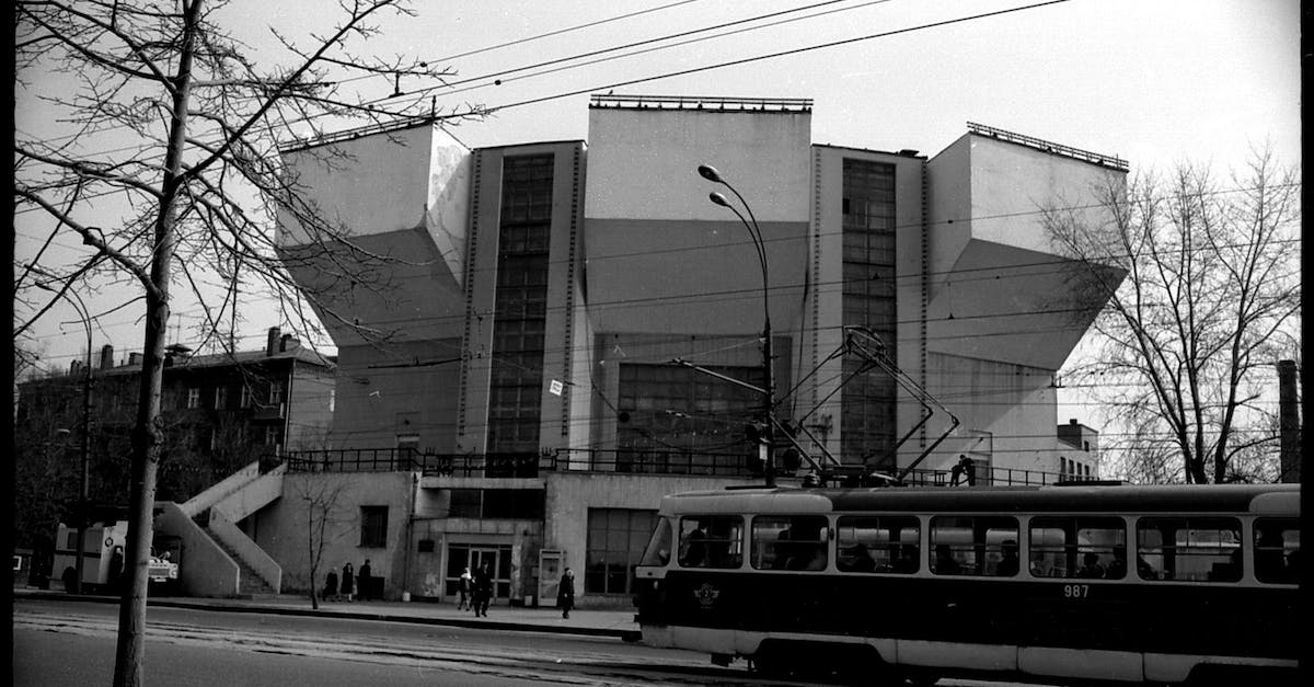 A faster way for making developed cities in Civilization 5 SDK? - Black and white of postmodernist building in geometric shapes and tramway station in cold city A faster way for making developed cities in Civilization 5 SDK? - Black and white of postmodernist building in geometric shapes and tramway station in cold city