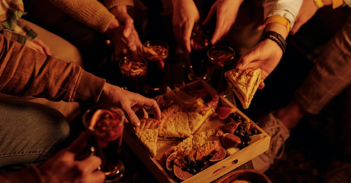 After which event in Hitman: Codename 47 does this event take place? - From above faceless people sharing delicious pie with sweet snacks and mulled wine enjoying night in garden