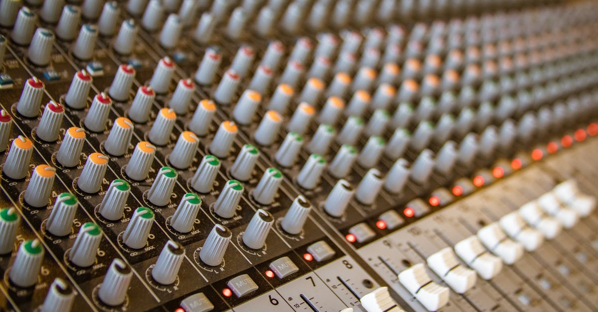 Annoying switched controls on minecraft? [closed] - Black Audio Mixer With Green and White Audio Mixer