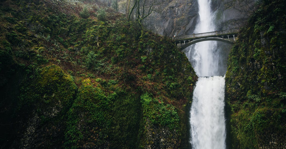 Anyway to change mount speed? - Waterfall flowing through rocky ravine