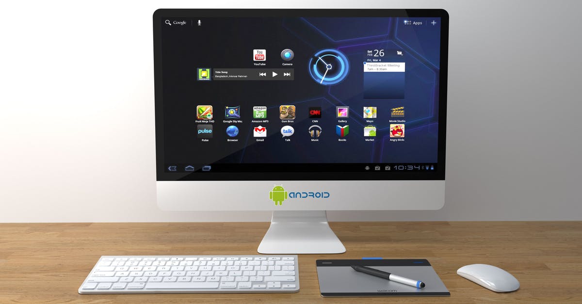 Are Mortal Kombat X for PC and android different games? - White Android Computer Monitor Turned on Are Mortal Kombat X for PC and android different games? - White Android Computer Monitor Turned on