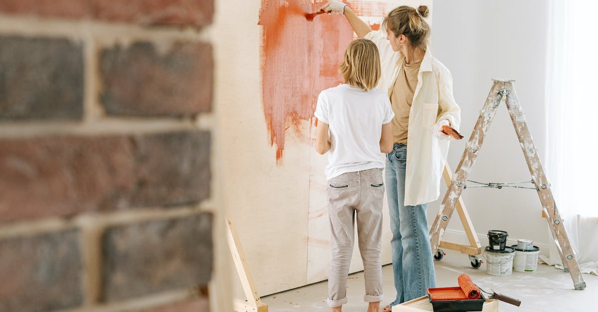 Are paint buckets removed permanently after use? - A Woman Painting a Wall