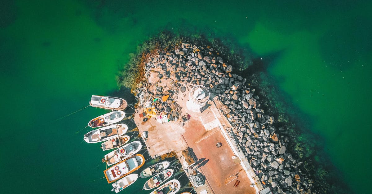 Are the Empire ships at an inherent disadvantage due to lack of shields? - Aerial View of White and Black Boat on Sea