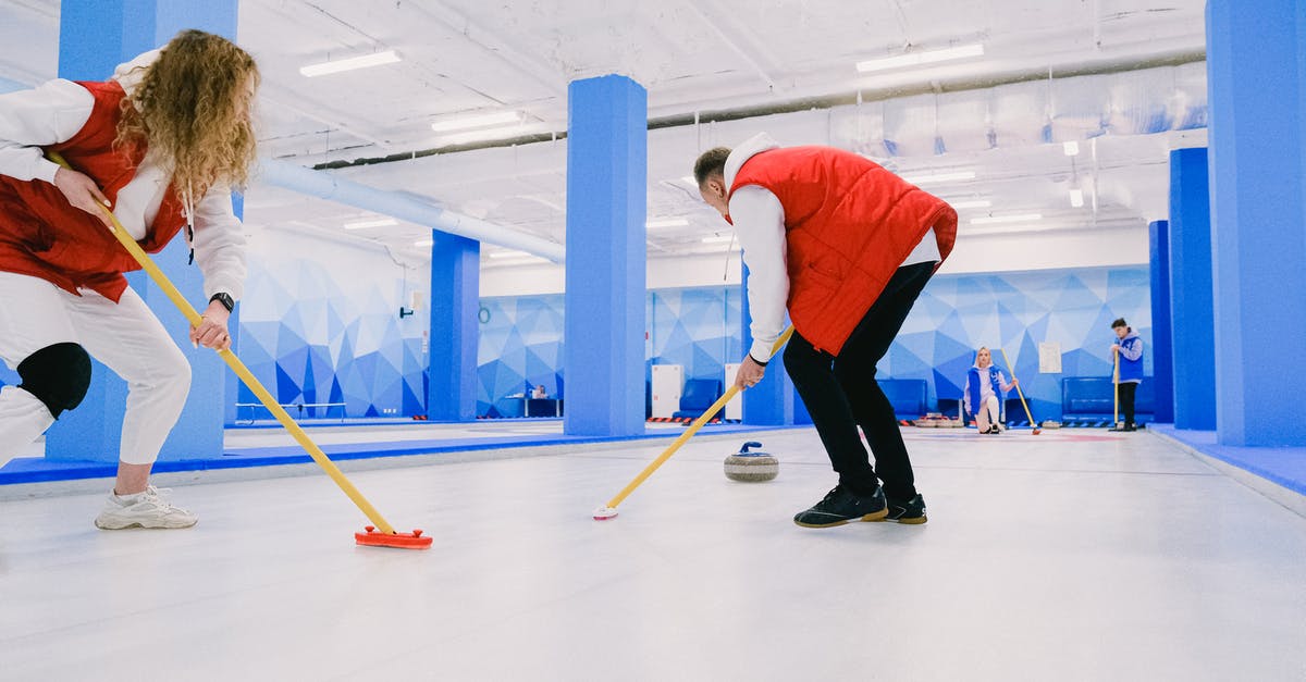 Are the path bonuses offered on a per save file or game basis? - Team playing curling on ice sheet