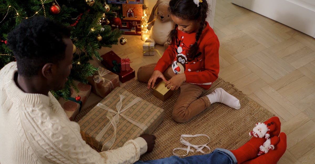 Are the rewards from Before Awakening, Anna's gift, Another Gift From Anna (free DLCs) 1 playthrough per game or save/route? - Dad Watching Her Daughter Unboxing a Christmas Present