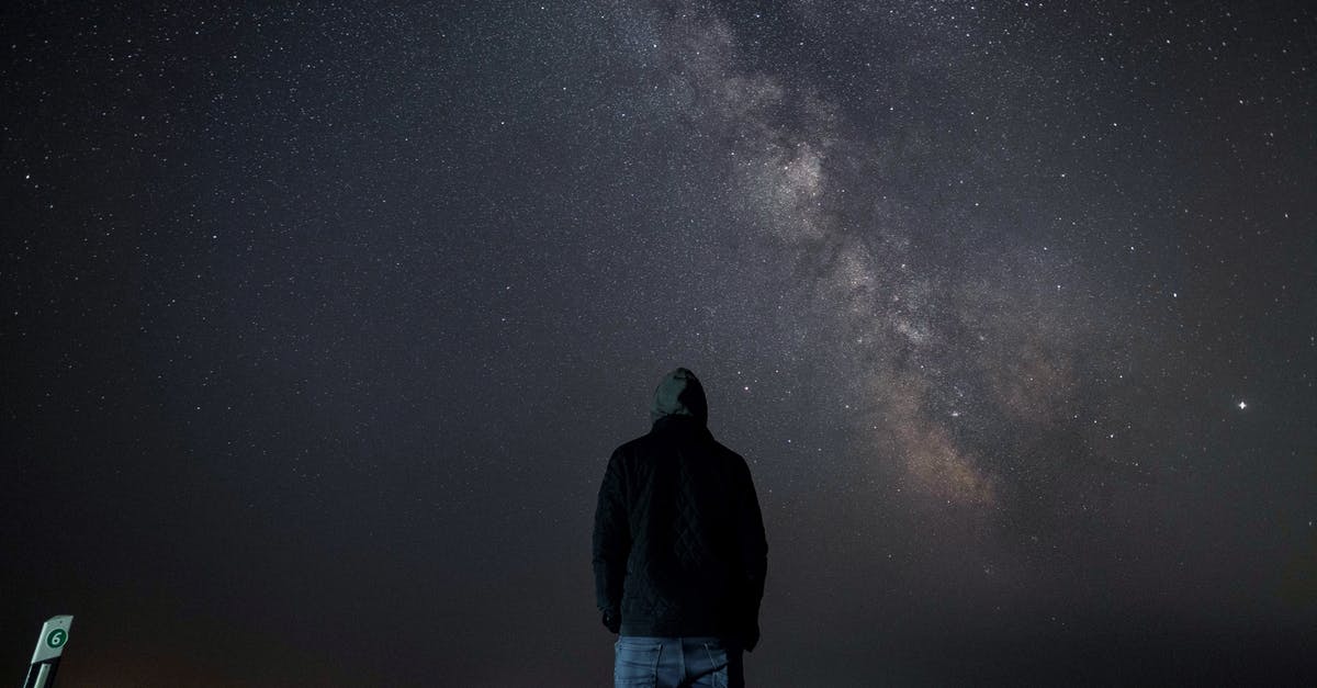 Are there any double, triple star systems in No Man's Sky? - Unrecognizable man standing under starry sky Are there any double, triple star systems in No Man's Sky? - Unrecognizable man standing under starry sky