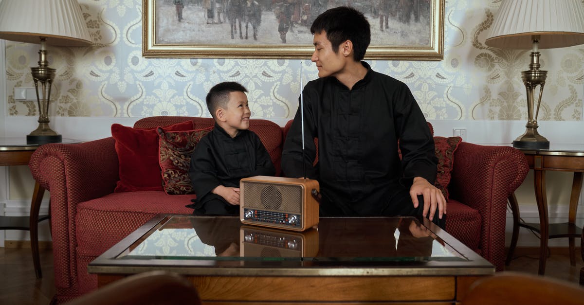 Are there any other Guardians? - Father and Son in Home Interior Looking at Each Other with Happiness 