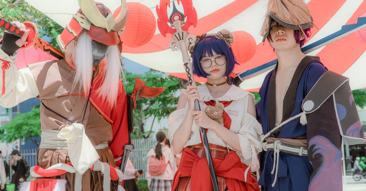 Are there Costumes for the other Classes as well? - Woman in Red and White Dress Holding White and Red Bow