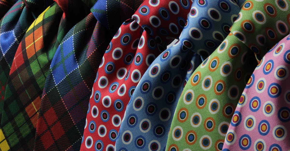 Are ties possible? - Blue and Black Dotted Neck Tie