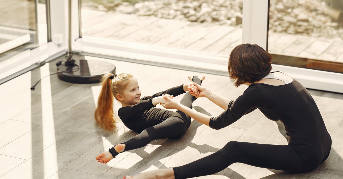 Are trained abilities passed to offspring via breeding? [duplicate] - Woman and Little Girl in Black Long Sleeve Shirt and Black Leggings Doing Split