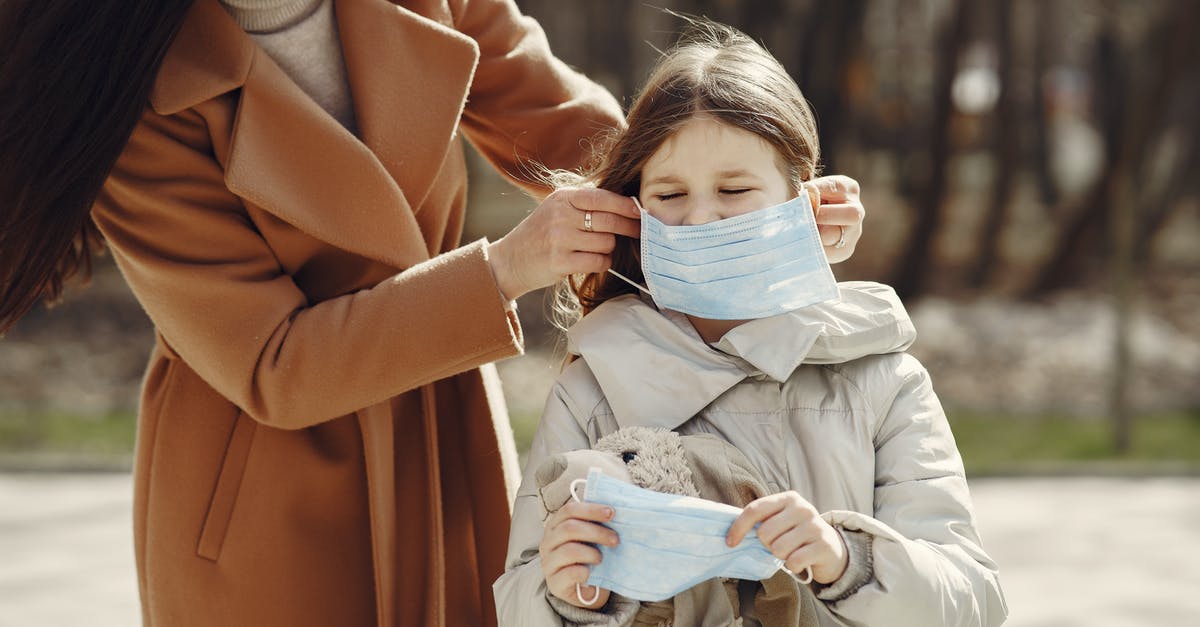 Are we supposed to play both Pokemon Sun and Pokemon Moon or just one of them? [closed] - Crop female helping to put on medical mask for daughter during stroll in nature