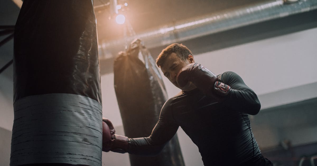 Armor stand for punching in Minecraft - A Low Angle Shot of a Man Punching a Bag Armor stand for punching in Minecraft - A Low Angle Shot of a Man Punching a Bag