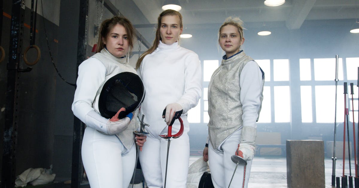 Attacking with no mouse? - 3 Women in White Long Sleeve Shirt Holding Black and Red Stick