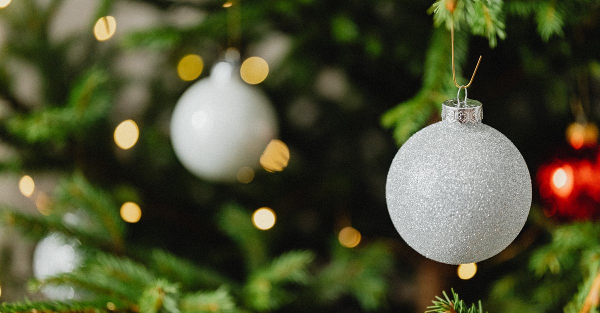 Beast Ball supply - am I cheesing it? - White Round Ornament on Green Tree Beast Ball supply - am I cheesing it? - White Round Ornament on Green Tree