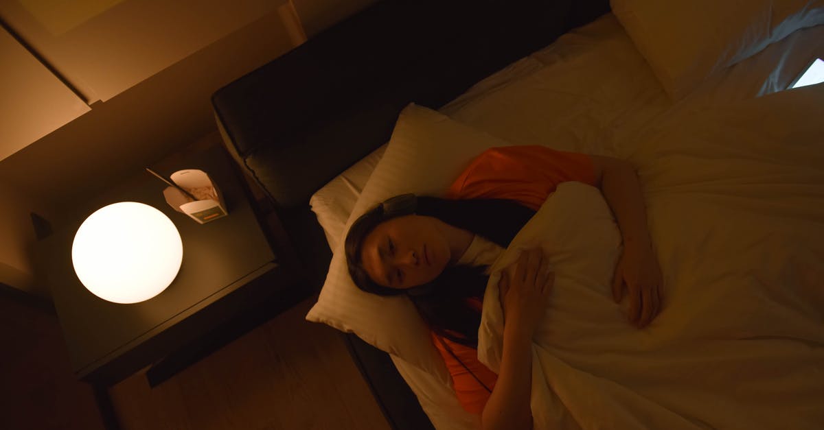 Bed Graphics Glitch - Man in Brown Long Sleeve Shirt Lying on Bed