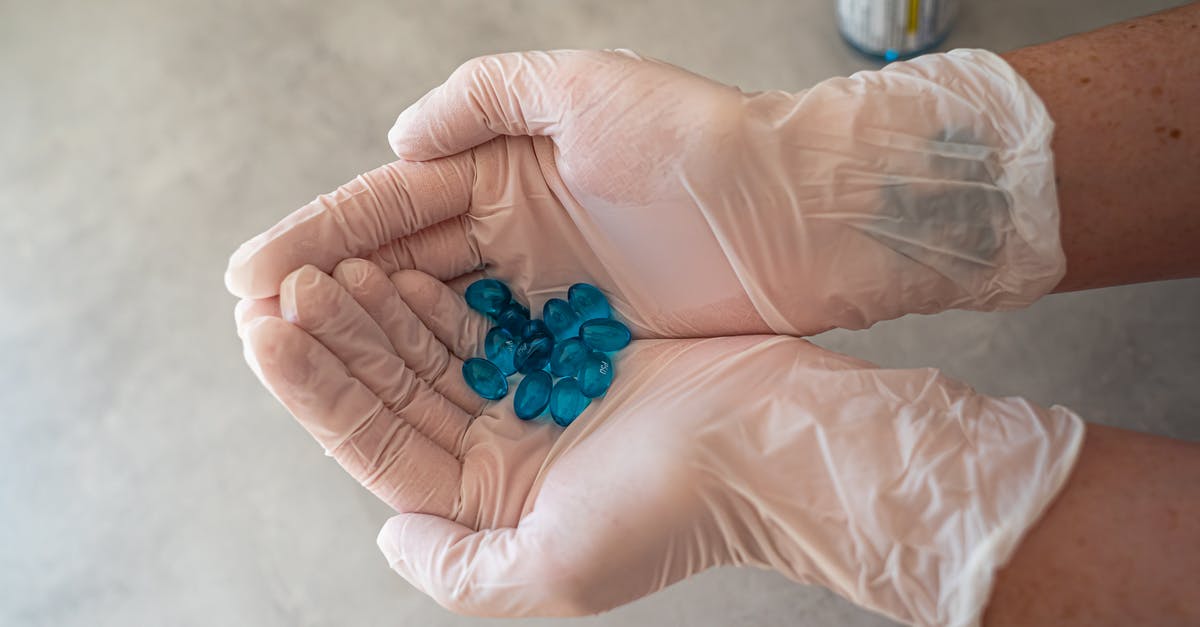 Benefits of holding many souls at once - Blue Pills on Persons Palm Benefits of holding many souls at once - Blue Pills on Persons Palm
