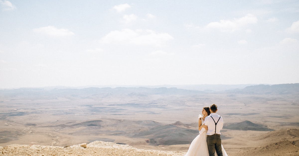 Best combo for a dweller to go to wasteland [duplicate] - Man and Woman Kissing on Brown Sand