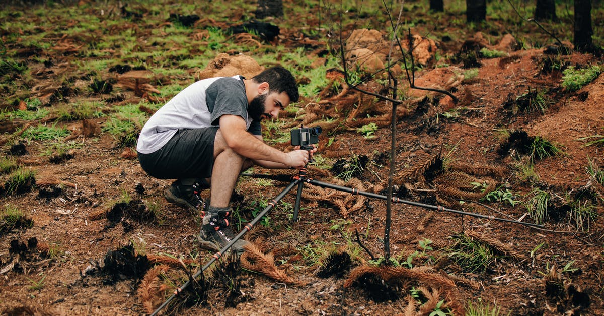 Bioshock - research camera status - Man Installing Camera on Ground in Woodland Bioshock - research camera status - Man Installing Camera on Ground in Woodland