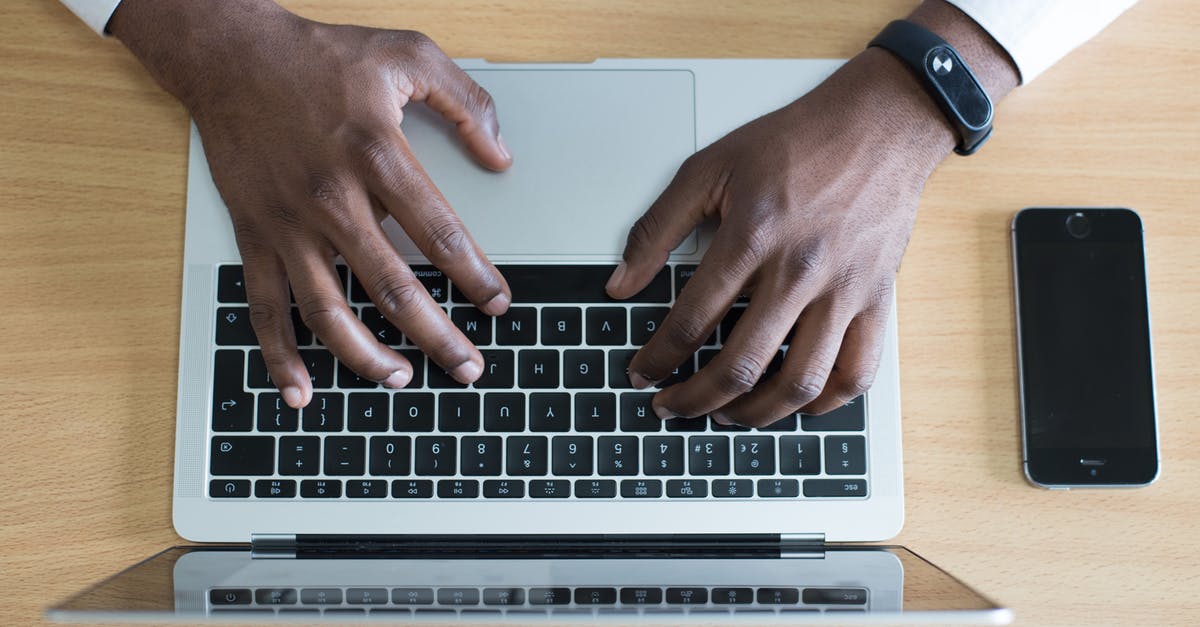 Black bars on the side of screen when in cutscene or on the internet - Closeup Photo of Person's Hands on Macbook Beside Space Gray Iphone 5s