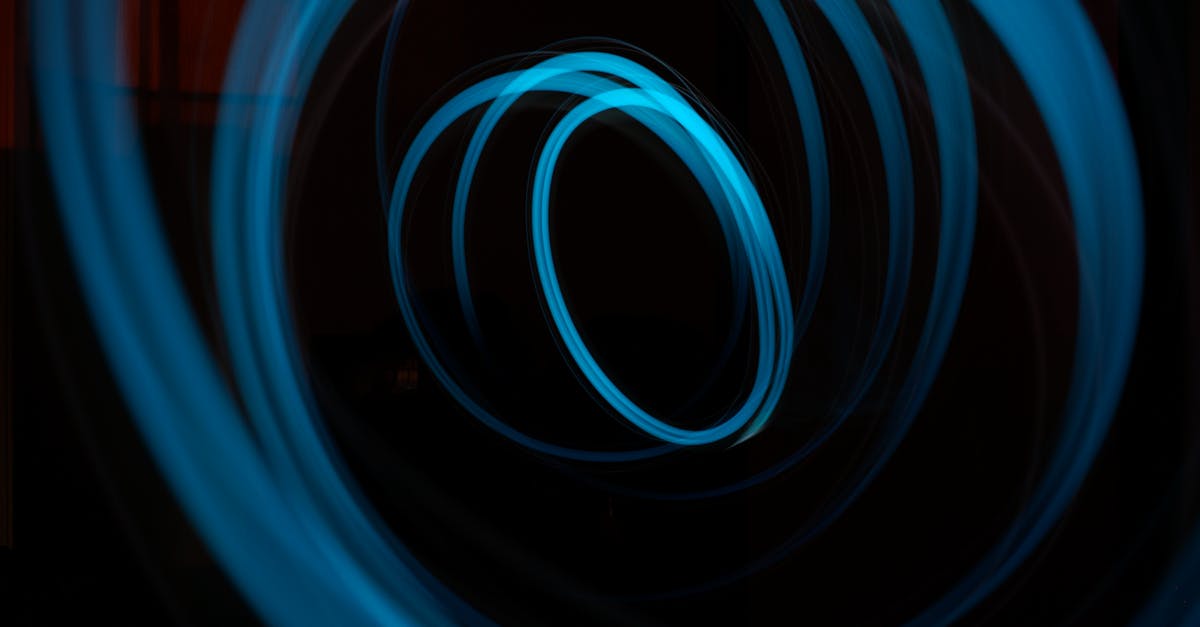 Blue Lines on Kart - Blue Whirl Illustration Blue Lines on Kart - Blue Whirl Illustration
