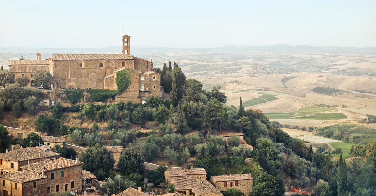 Building an unbreakable spawn above the height limit - Old town with green trees on hill Building an unbreakable spawn above the height limit - Old town with green trees on hill