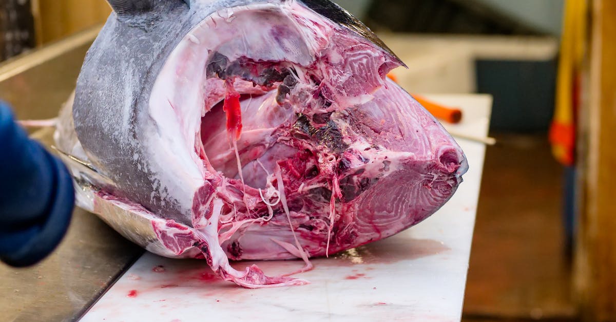 Butchering allies? - Slicing of Fresh Tuna Butchering allies? - Slicing of Fresh Tuna