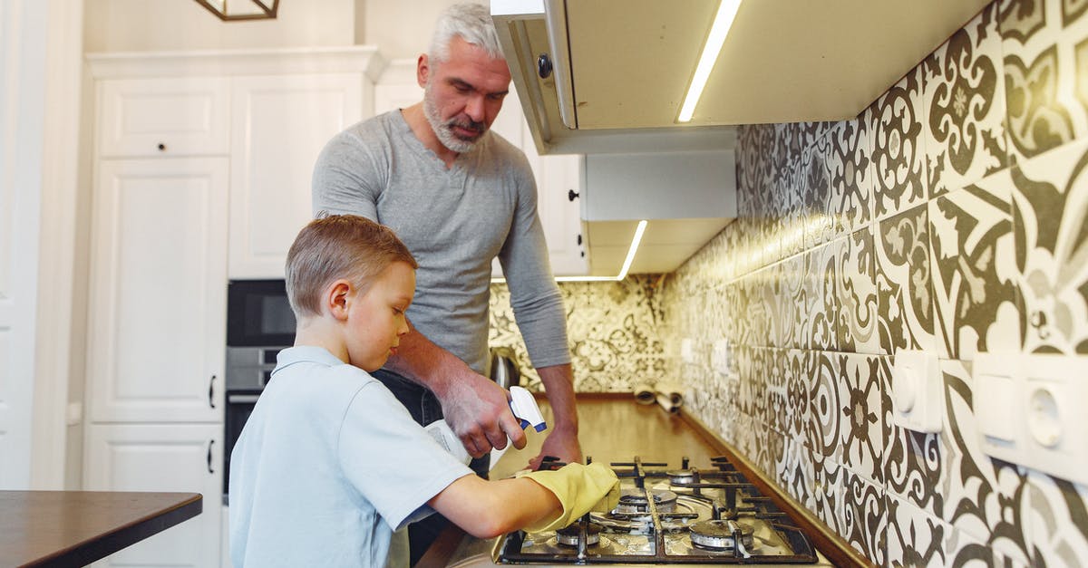 Call of Duty Warzone just never launched for me since 2020 April. How to get help and support? - Father with son cleaning stove at kitchen