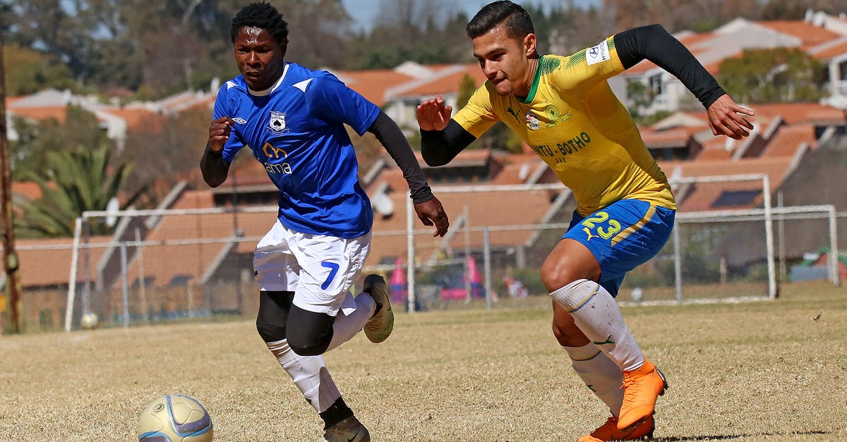Can't Connect to Players - Men Playing Football Can't Connect to Players - Men Playing Football