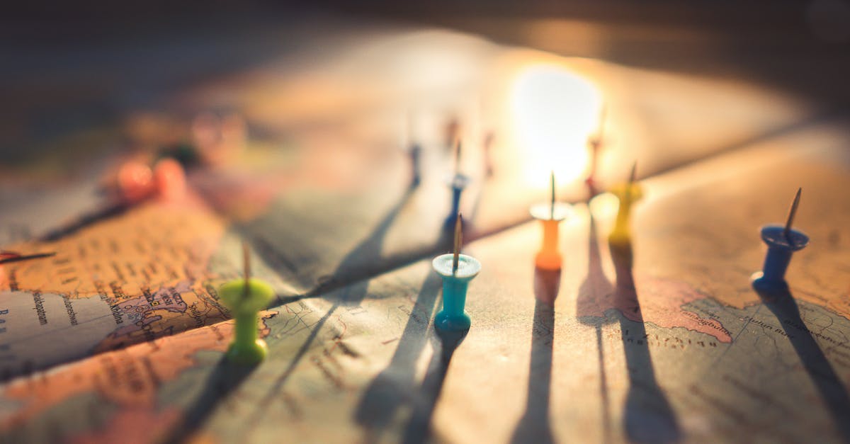 Can't rename world after adding "color" - Close-Up Photo of Assorted Color of Push Pins on Map