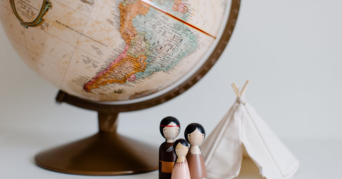 Can't see a map or select pokémon - From above of miniature toys tipi house and American Indian family placed near vintage globe against gray background at daytime
