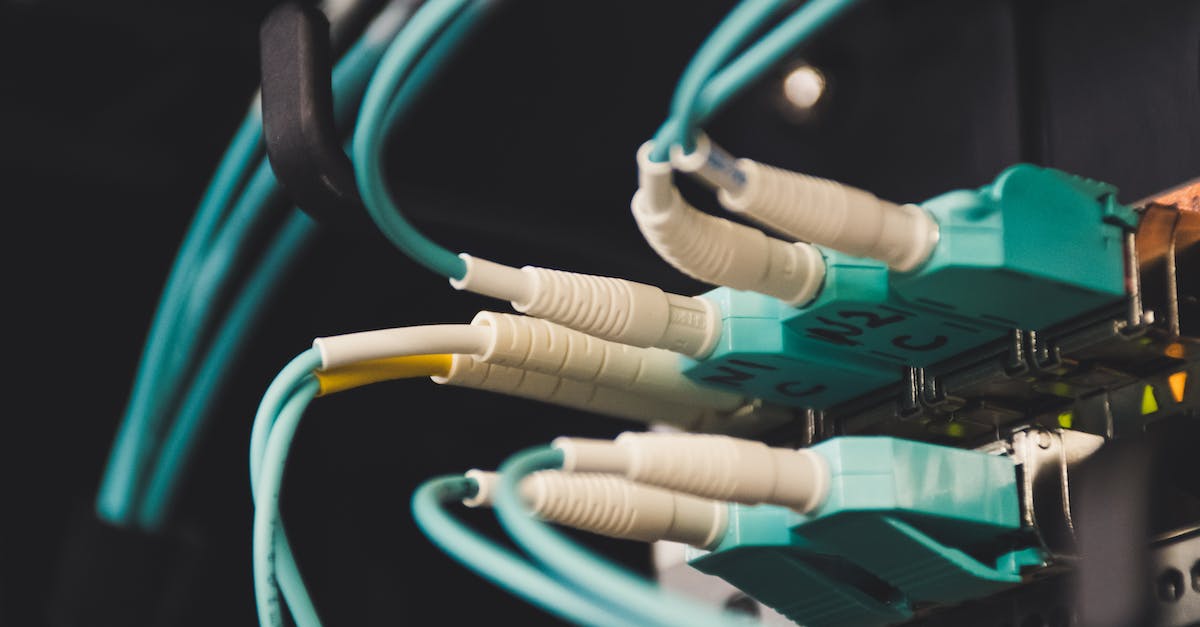 Can't set up LAN server with Terraria 1.2.4 - Close Up Photo of Plugged Cables
