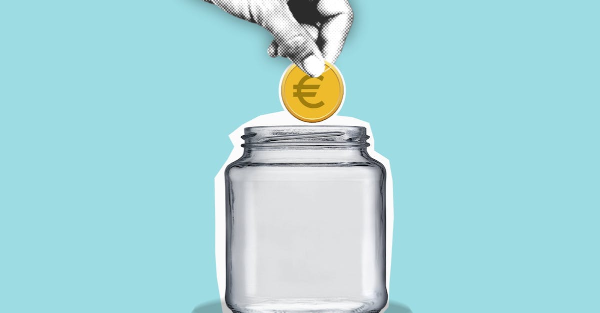 Can't sign into profile to save in GTA 5 - Decorative cardboard appliques of hand with euro coin above jar representing money saving process on blue background