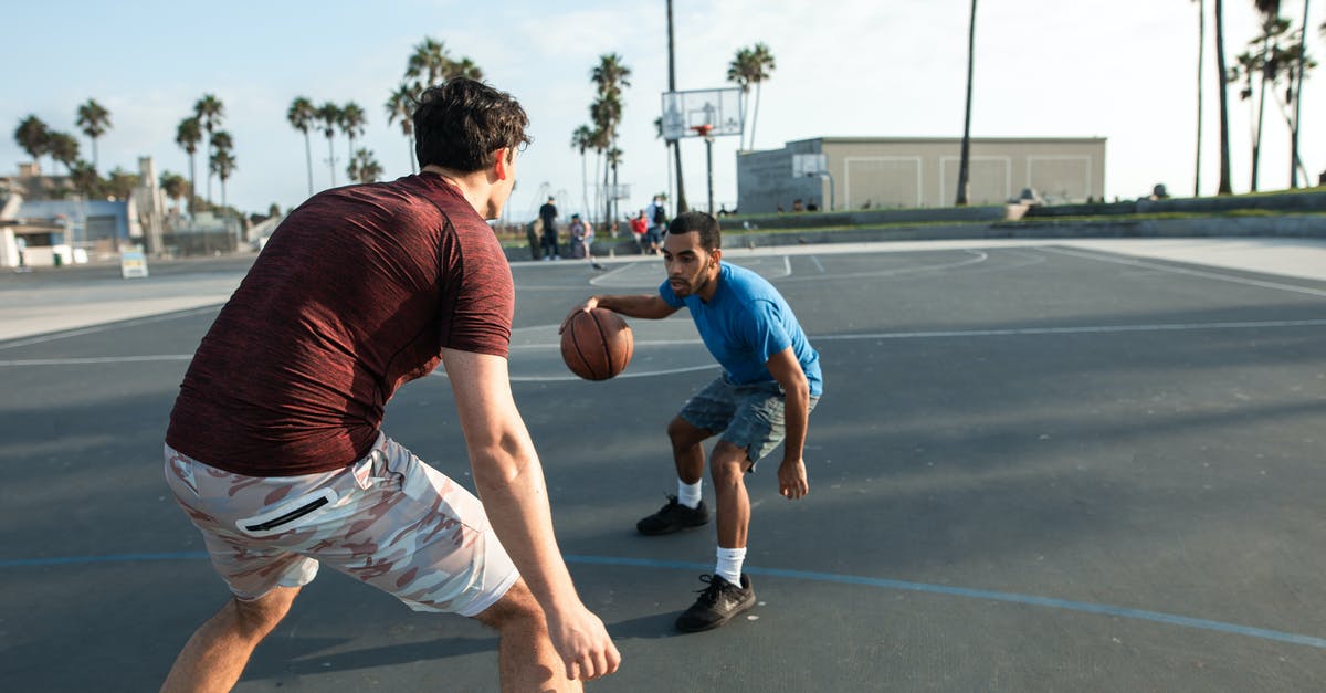 Can't turn in power play tokens - Dedicated diverse friends playing basketball on sports ground
