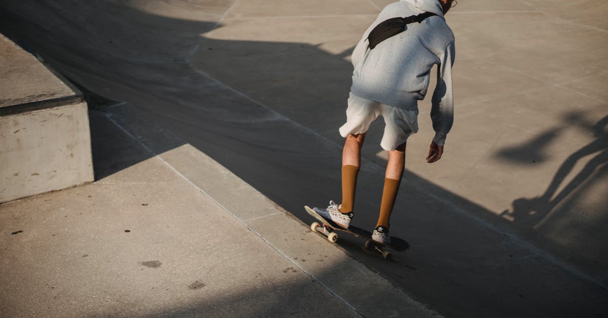 Can a 'blank space' ability be replaced? - Unrecognizable male skateboarder performing stunt on ramp on sunny day