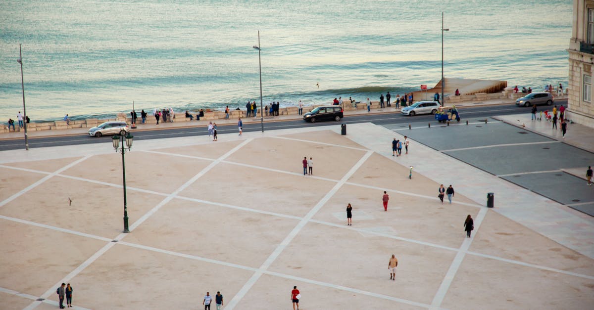 Can a player move into my town from their 3ds? - People walking on spacious city square on waterfront Can a player move into my town from their 3ds? - People walking on spacious city square on waterfront