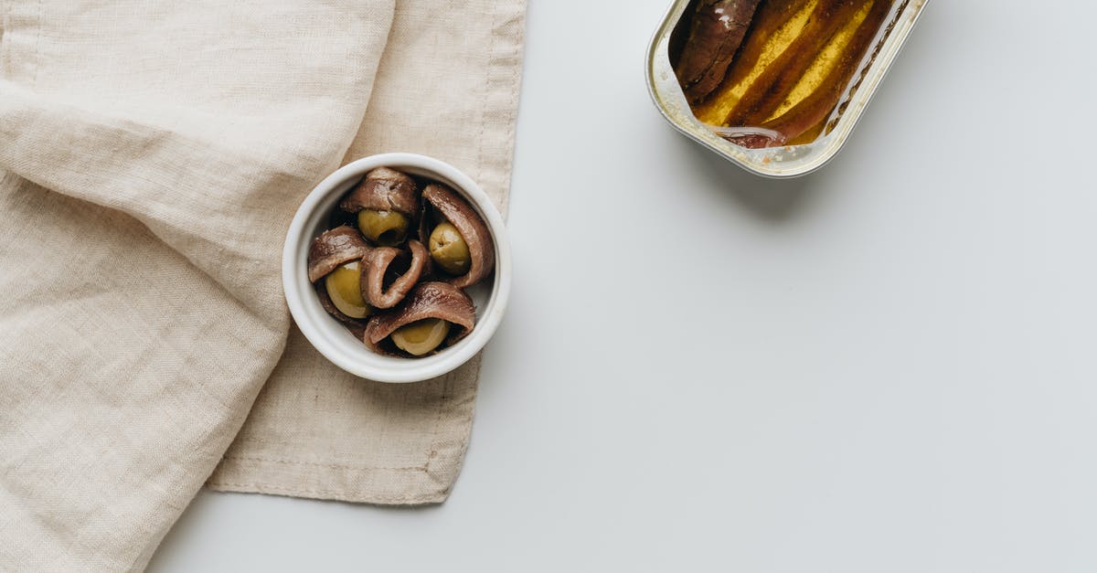 Can an Alchemist turn a Coven member into an Acolyte? - Close-Up Shot of a Can of Anchovies beside Olives