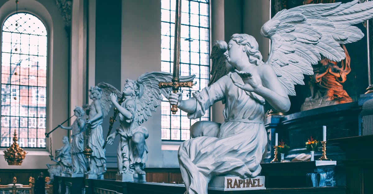 Can Eclipse Double In Sacred Stones? - Baroque altarpiece decorated with white angels sculptures on marble railing located in Church of Our Saviour Copenhagen Denmark