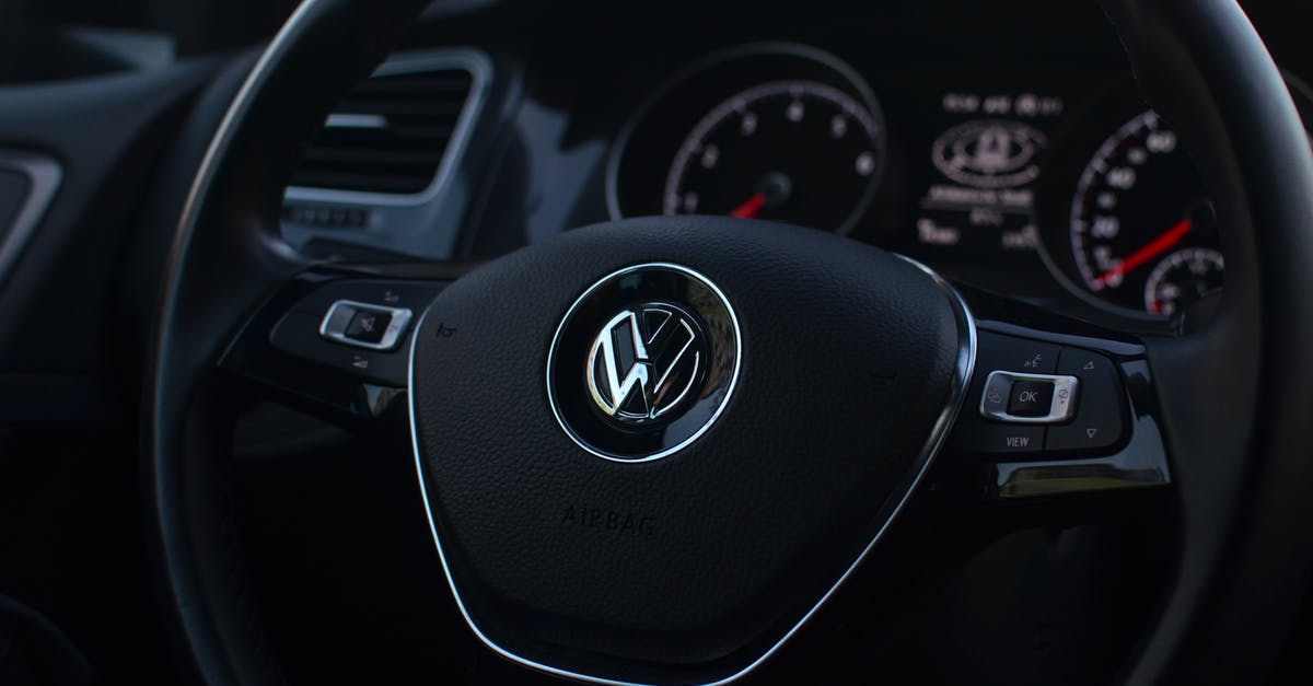 Can I automate my system survey? - Interior of modern automobile with buttons on steering wheel with panel containing instruments and controls