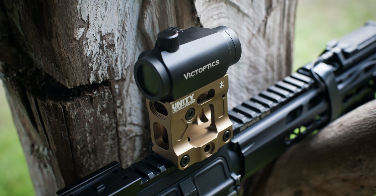 Can I carry a detached mounted gun with a car? - A Mounted Red Dot Sight Can I carry a detached mounted gun with a car? - A Mounted Red Dot Sight