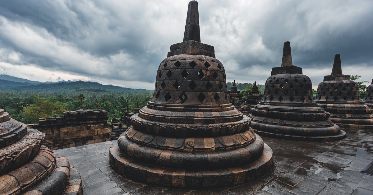 Can I choose who to induct at Sky Haven temple while using Amazing Follower Tweaks? - Aged Buddhist temple terrace with bell shaped stupas