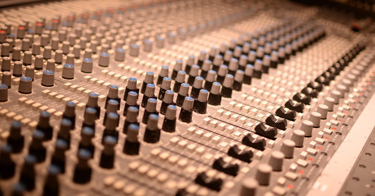 Can I disable the sound of the Controller on Multitask mode? - Gray and Black Mixer Can I disable the sound of the Controller on Multitask mode? - Gray and Black Mixer