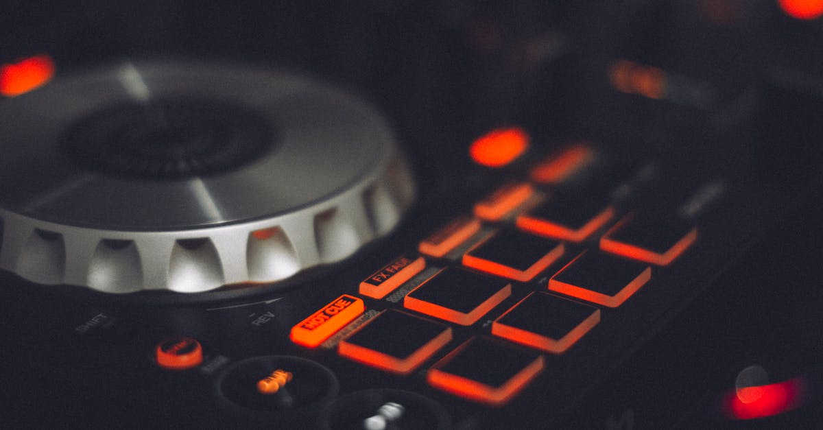 Can I disable the sound of the Controller on Multitask mode? - Low Light Photography Black Dj Controller Can I disable the sound of the Controller on Multitask mode? - Low Light Photography Black Dj Controller