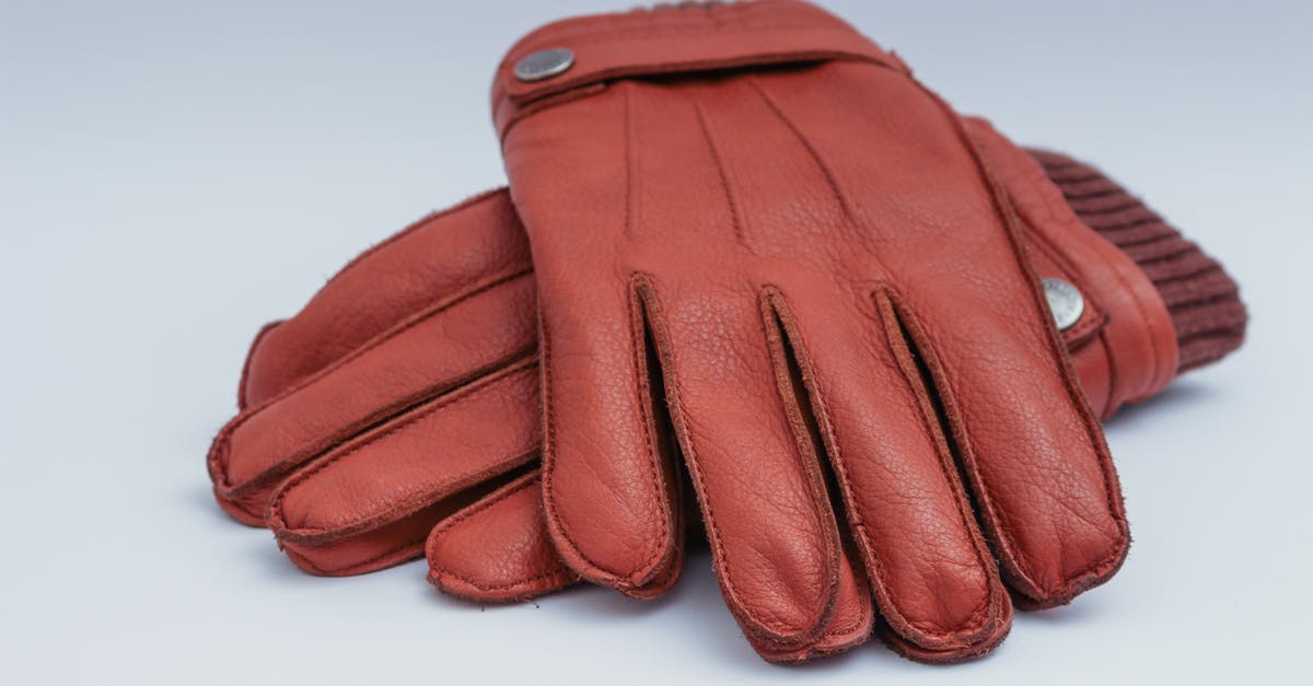Can I enchant my leather gloves again? - Pair of Brown Leather Gloves Illustration Can I enchant my leather gloves again? - Pair of Brown Leather Gloves Illustration