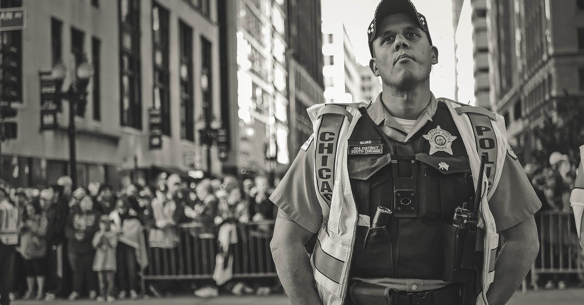 Can I get the Chicago Lightning Uniform offline? - Grayscale Photo of a Police