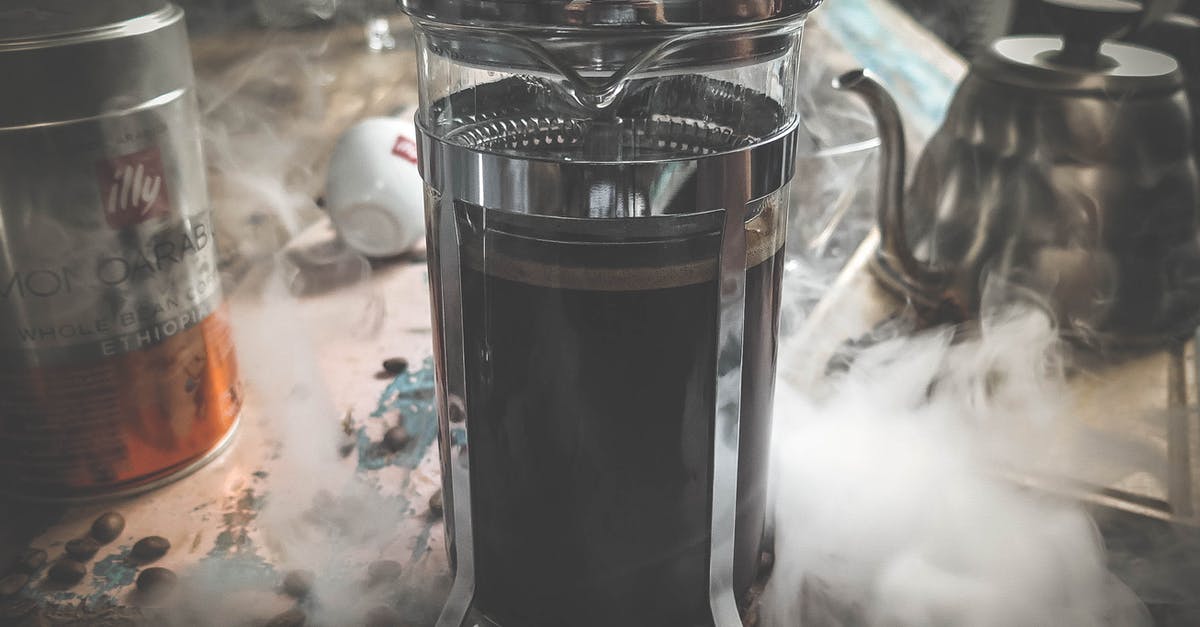 Can I still get Black Spindle? - Photography of Heating French Press Can I still get Black Spindle? - Photography of Heating French Press