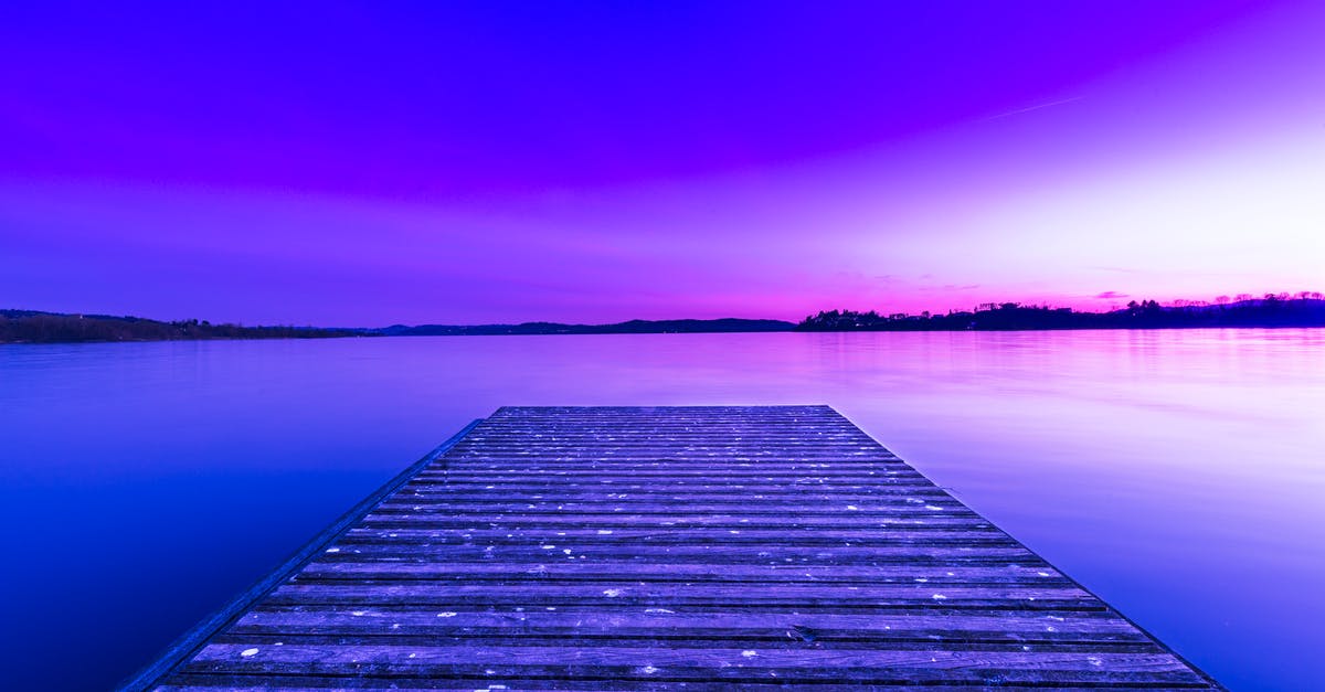 Can I Still get Xingqui after the Hues of the Violet Evergarden Ended? - Wooden pier above glowing purple lake