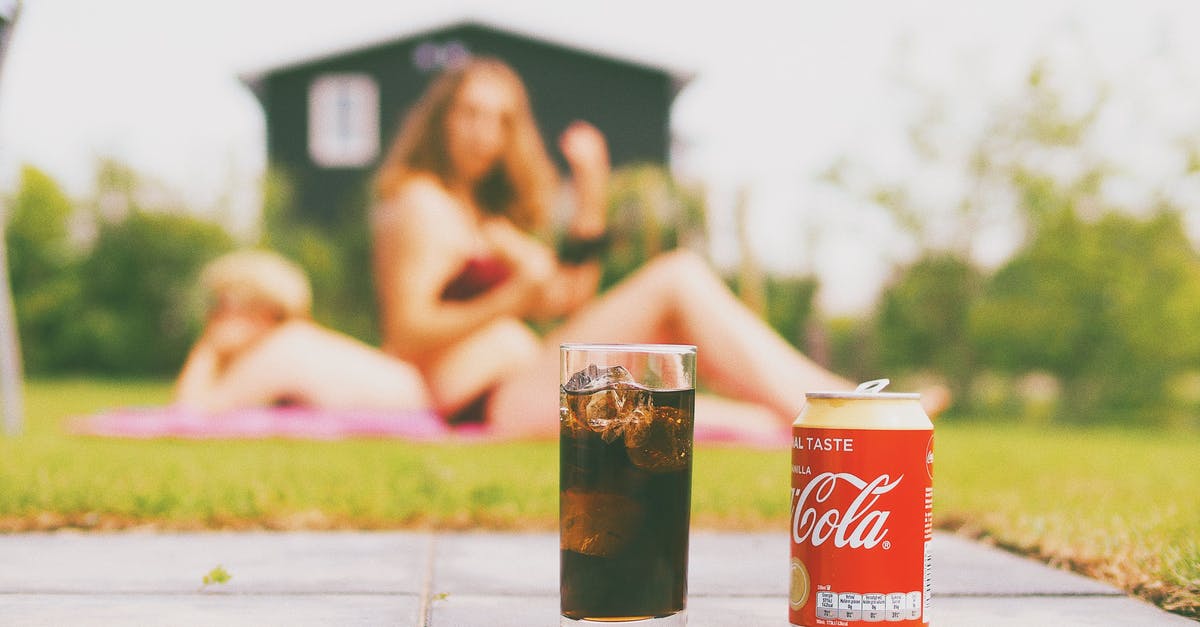 Can I Toggle Grass - Coca-cola Can and Drinking Glass Filled With Coke Can I Toggle Grass - Coca-cola Can and Drinking Glass Filled With Coke